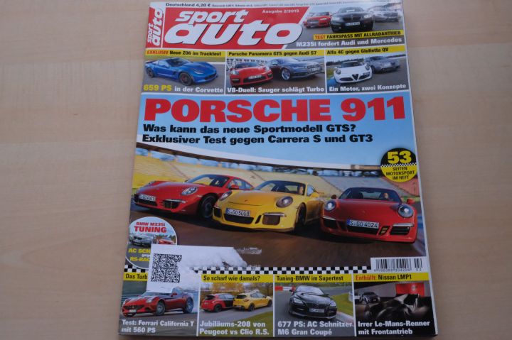 Deckblatt Sport Auto (02/2015)